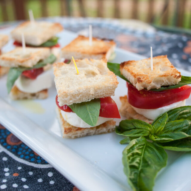 Image for Caprese Sandwich Bites