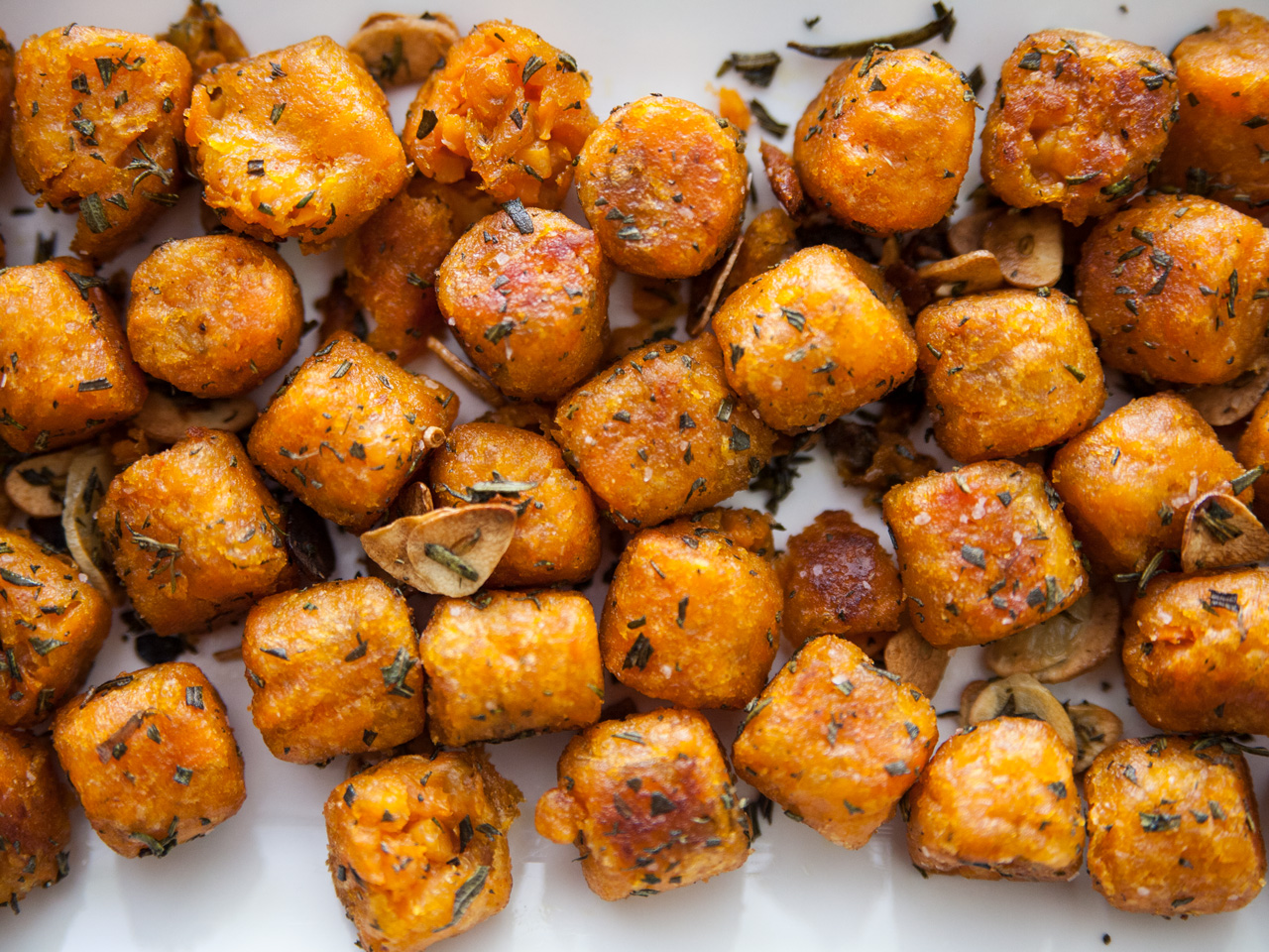 Sweet Potato Tots with Rosemary Soli Organic