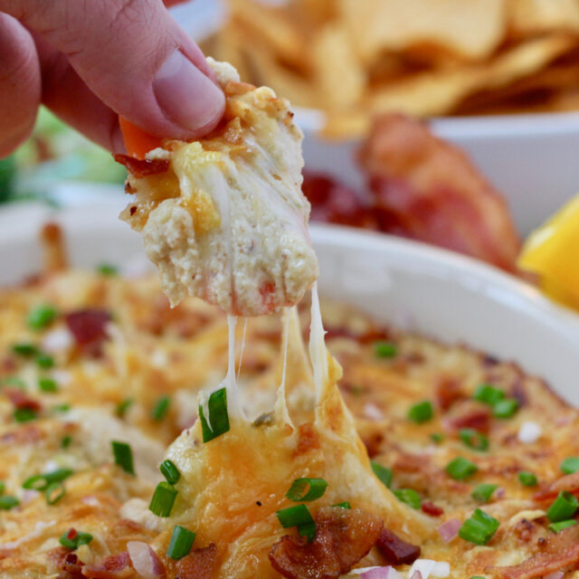 Image for Keto Friendly Cauliflower-Bacon Dip