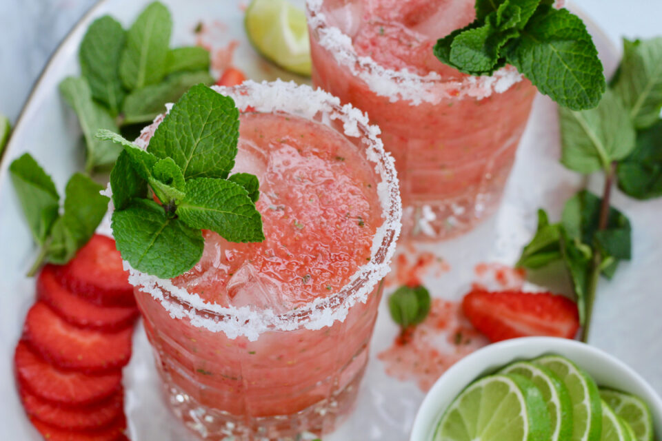 Strawberry Mint Maragrita