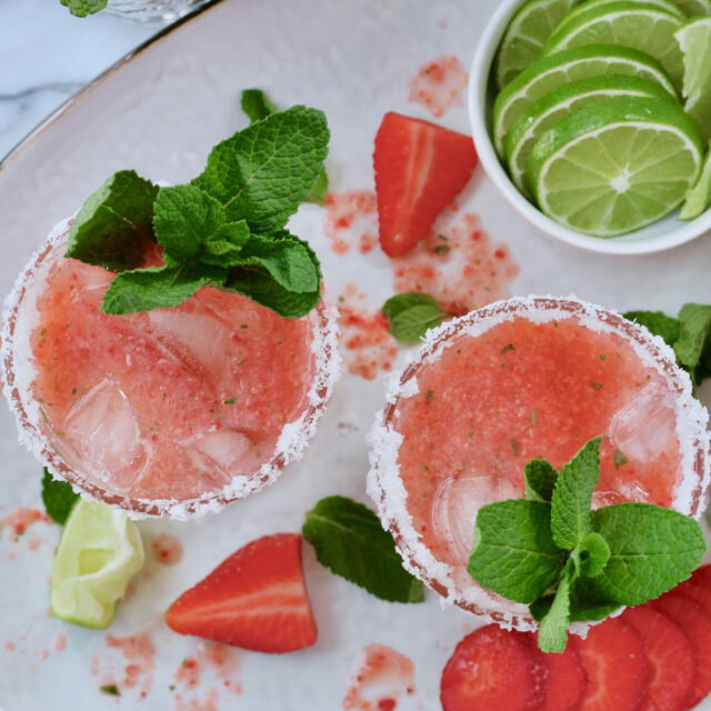 Image for Strawberry Mint Margaritas