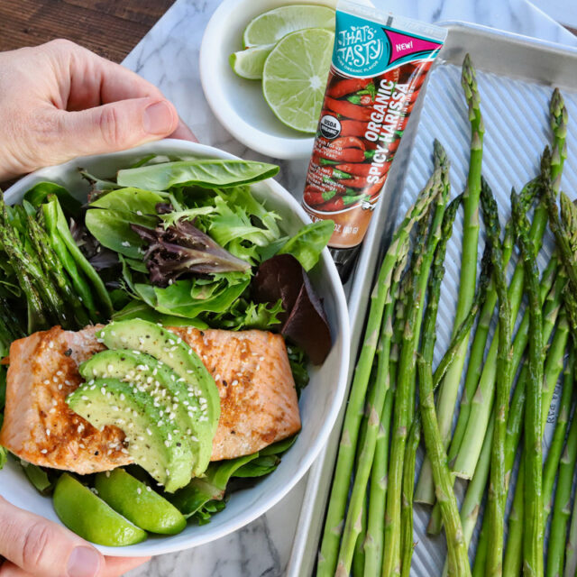 Image for Spicy Grilled Salmon with Harissa