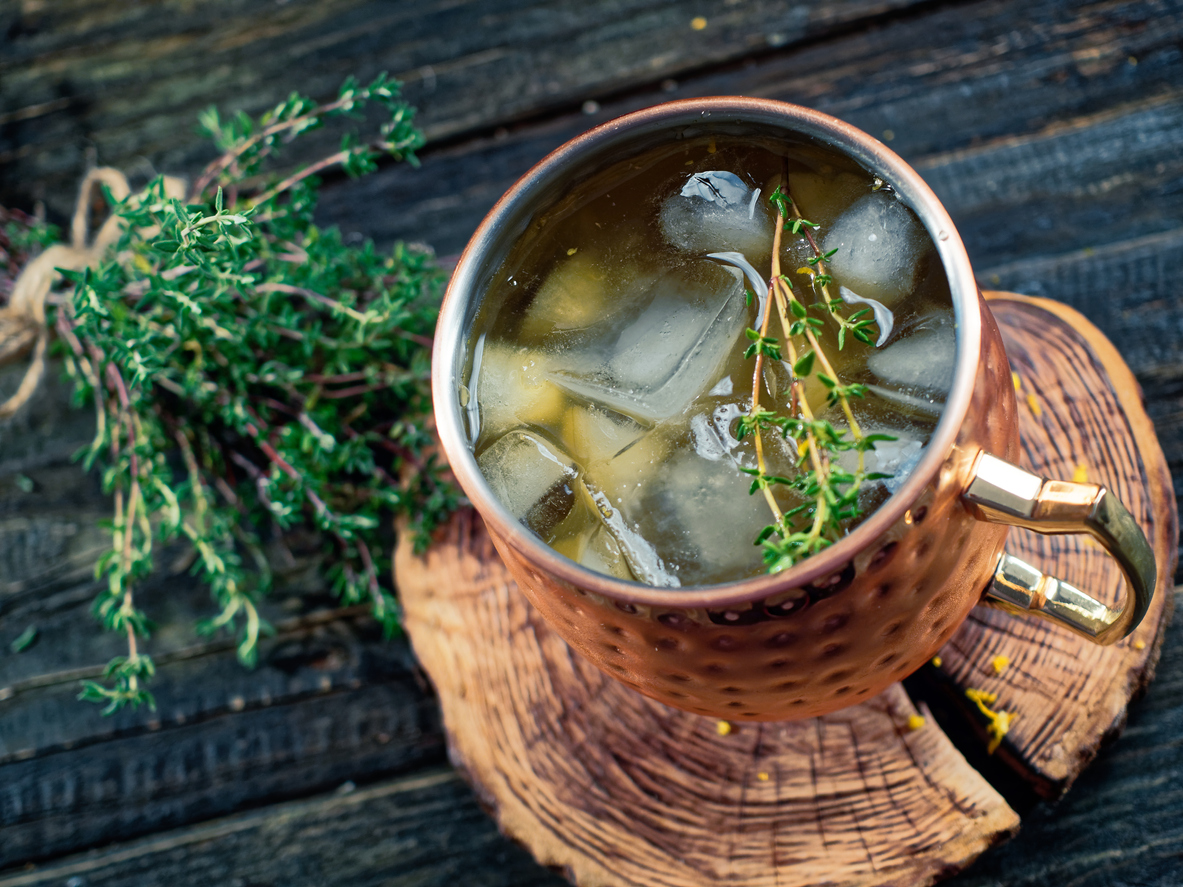 Thyme Infused Old Fashioned - Soli Organic