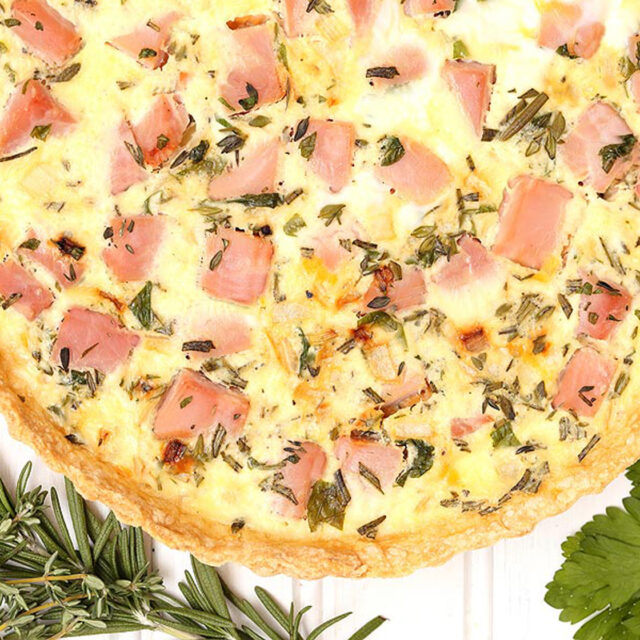 Image for Ham and Herb Quiche