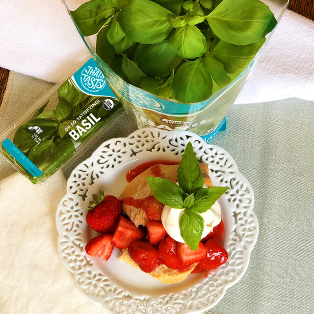 Image for Strawberry Basil Shortcake