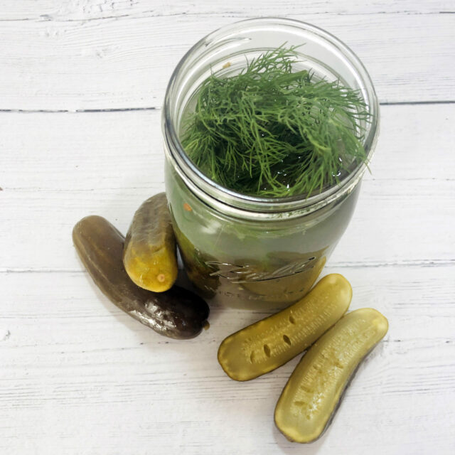 Image for Easy Refrigerator Dill Pickles