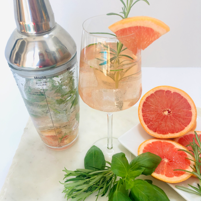 Image for Rosemary & Basil Rosé Cocktail