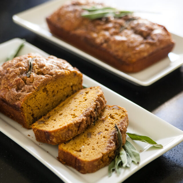 Image for Pumpkin Bread with Candied Sage