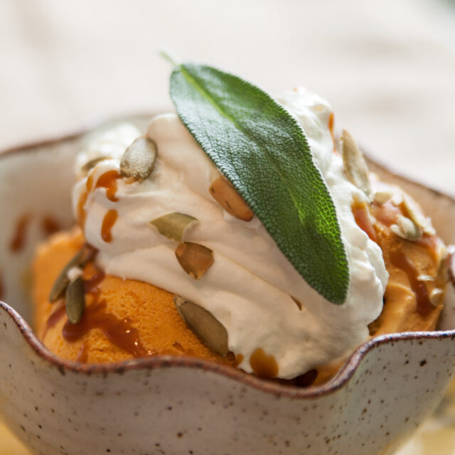 Image for Pumpkin Sundae with Sage Caramel