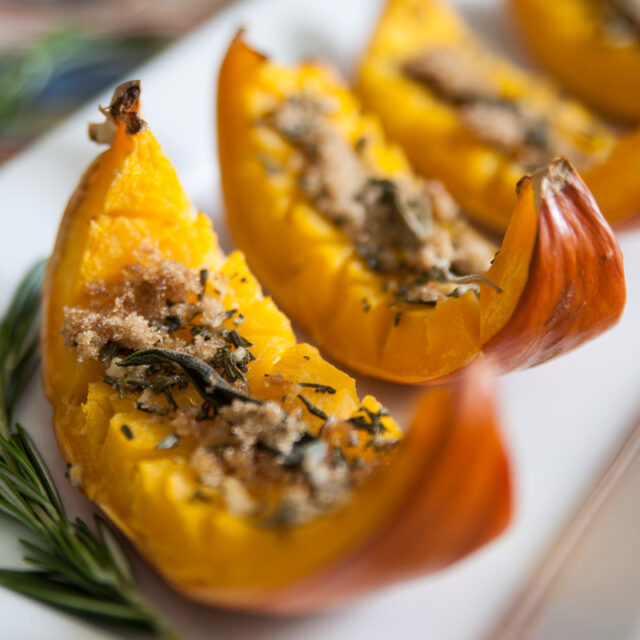 Image for Roasted Pumpkin with Rosemary and Sage