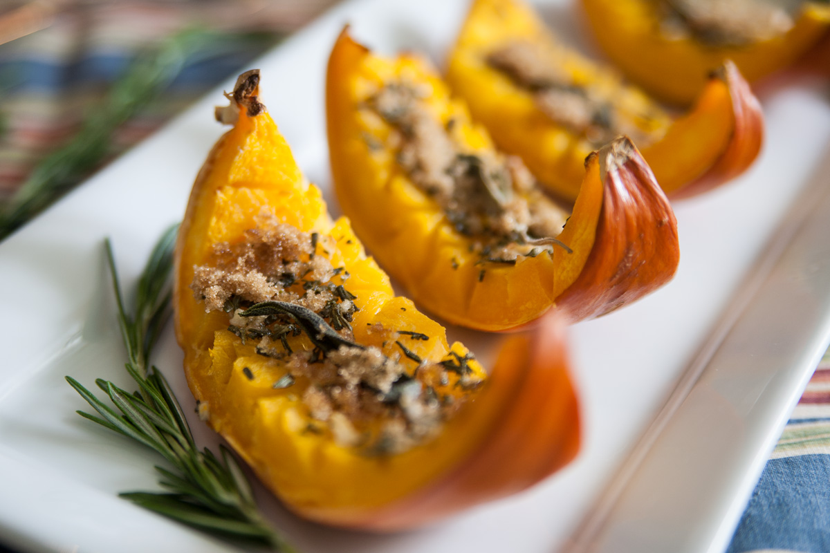 Roasted Pumpkin with Rosemary and Sage - Soli Organic