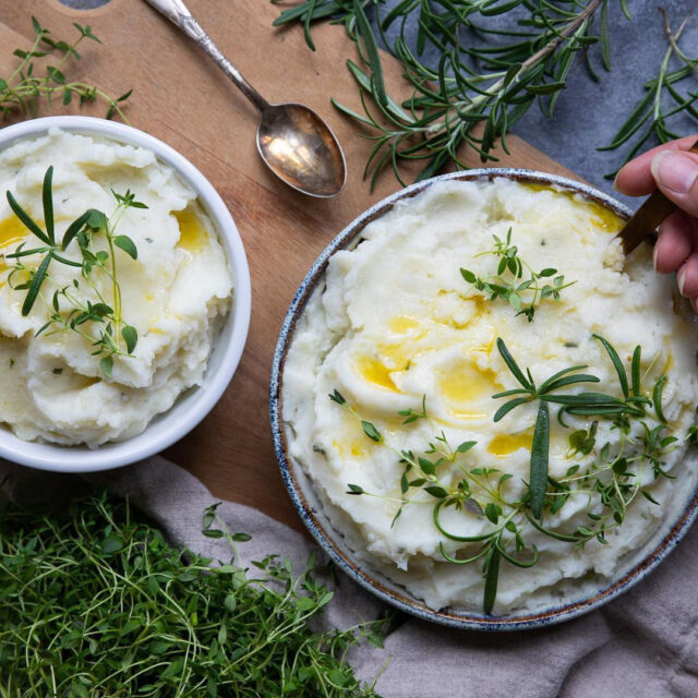 Image for Brown Butter Herb Mashed Potatoes