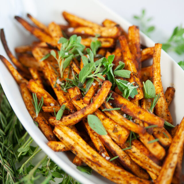 Image for Easy Parsnip Fries with Rosemary and Oregano