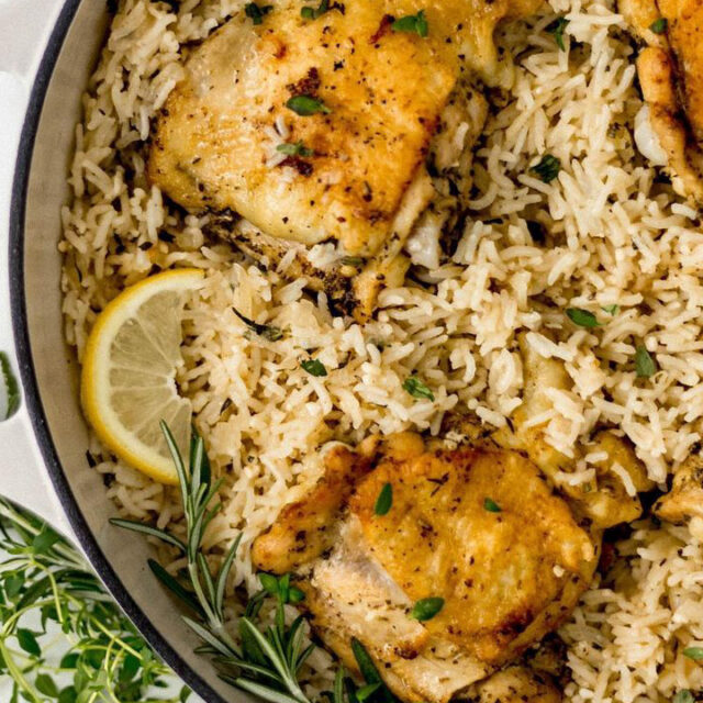 Image for One Pan Herb Chicken and Rice