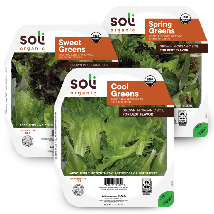 Leafy Greens Soli Organic