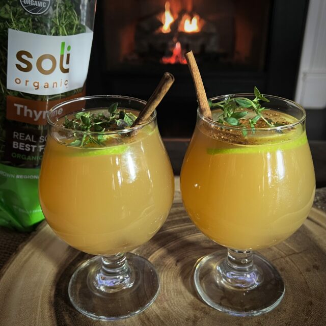 Image for Thyme Infused Apple Cider