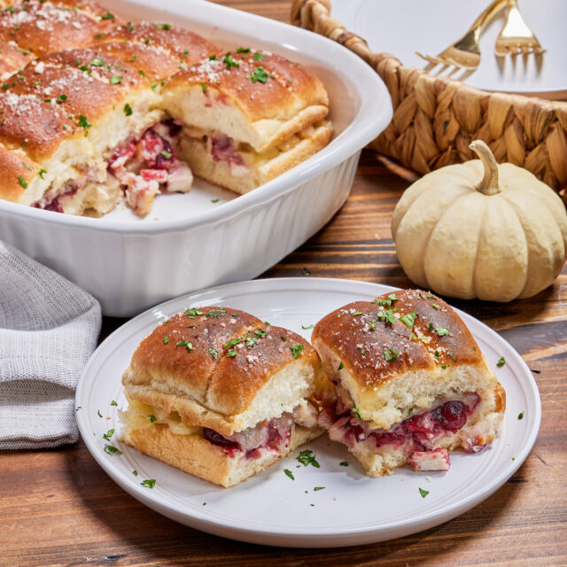 Image for Turkey Cranberry Sliders with Parsley