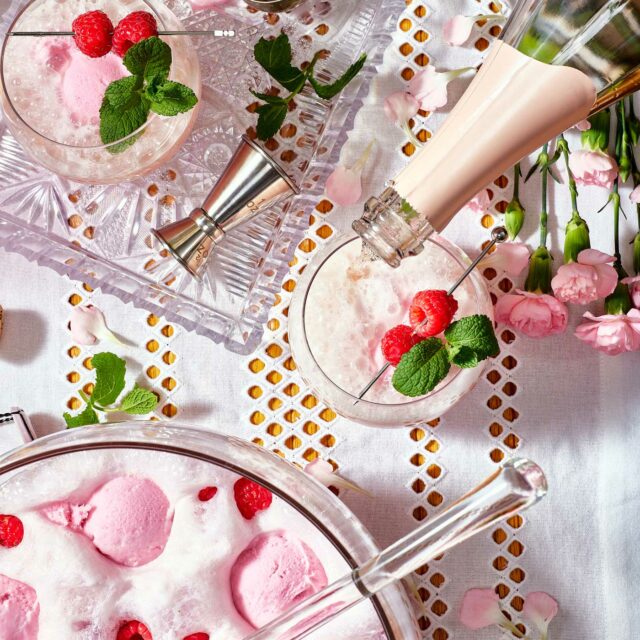 Image for Galentine’s Champagne Float with Mint