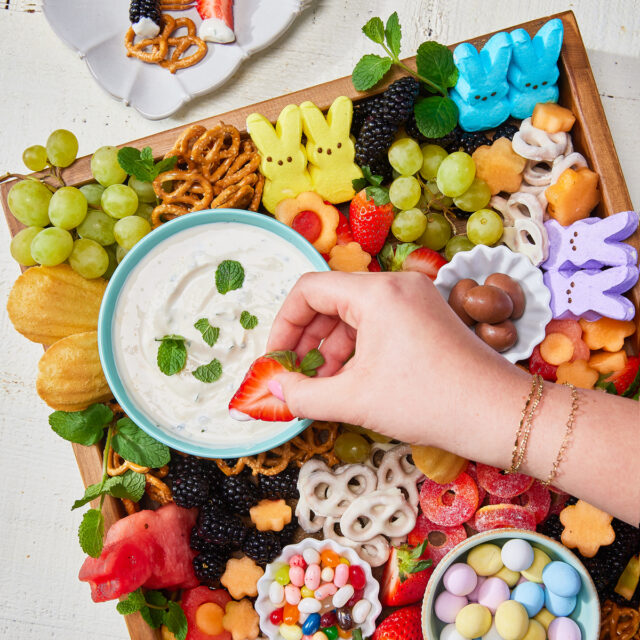 Image for Easter Grazing Board with Fresh Mint Dip