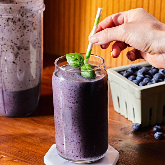 Image for Blueberry Basil Smoothie