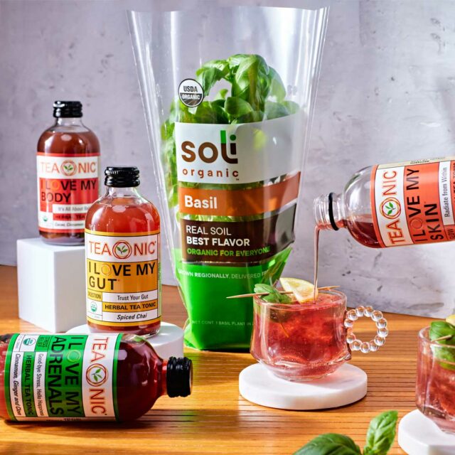 Image for Hibiscus and Basil Mocktail