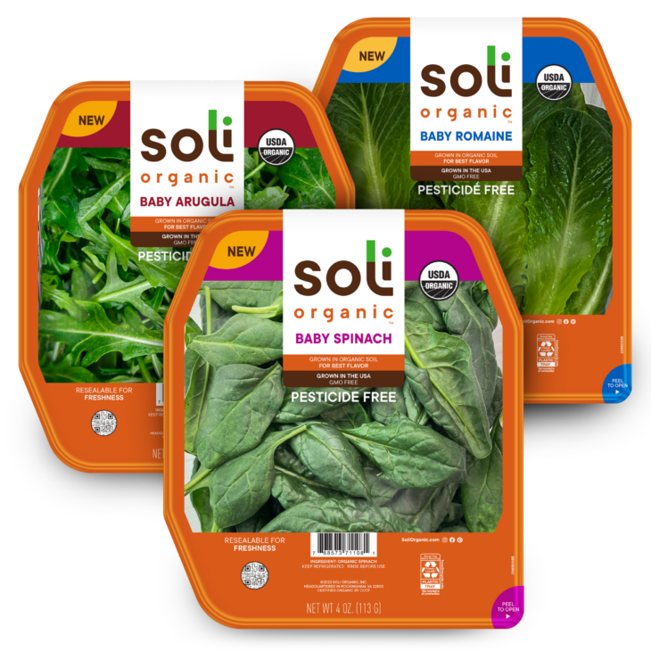 Leafy Greens Soli Organic