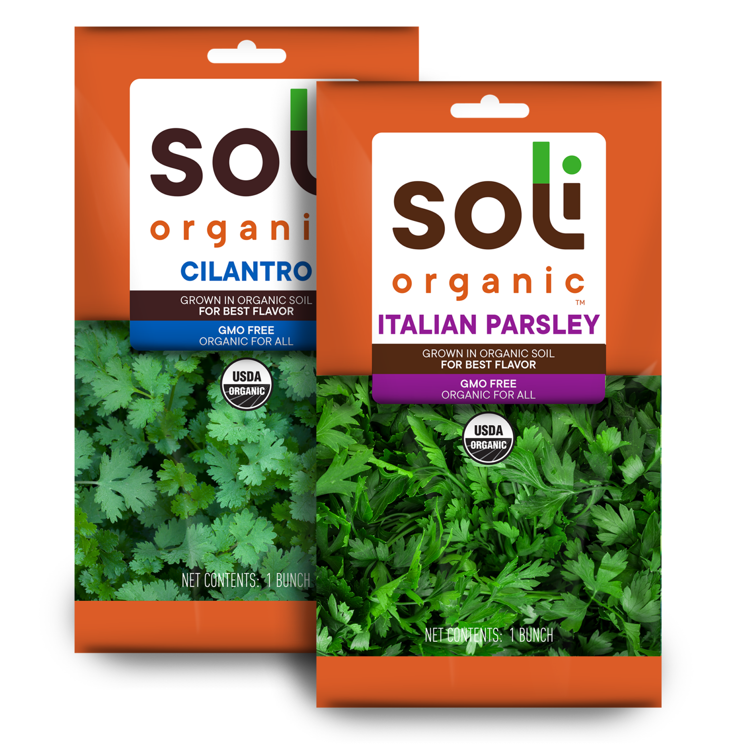 Organic Herb Bunches Soli Organic