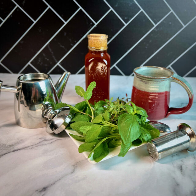 Image for Immunity Teas featuring Basil, Mint, Sage or Thyme