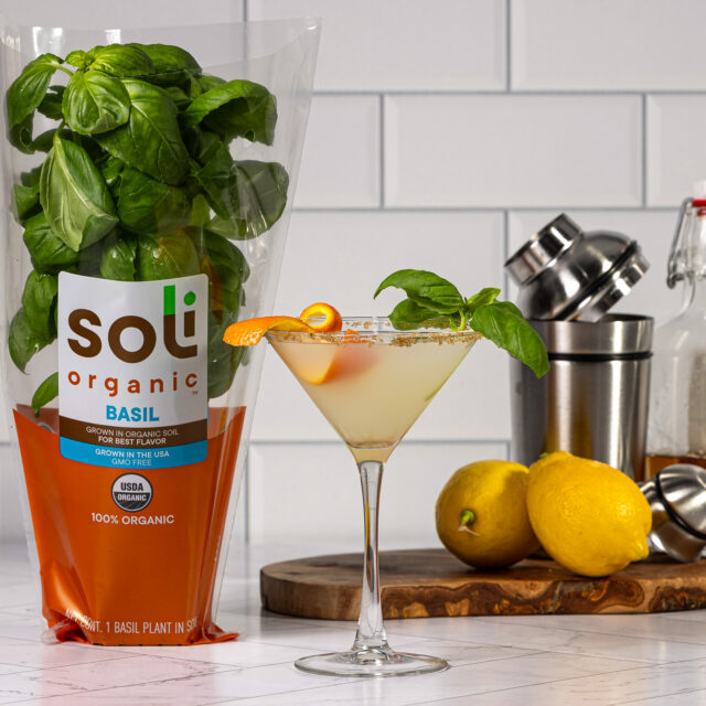 Image for Basil-tini Cocktail