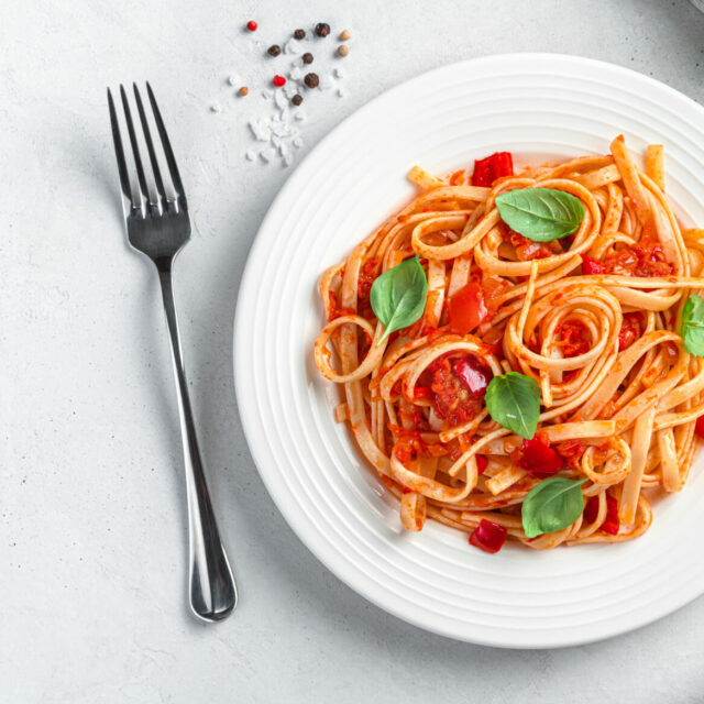 Image for Spaghetti with Fresh Herbal Tomato Sauce