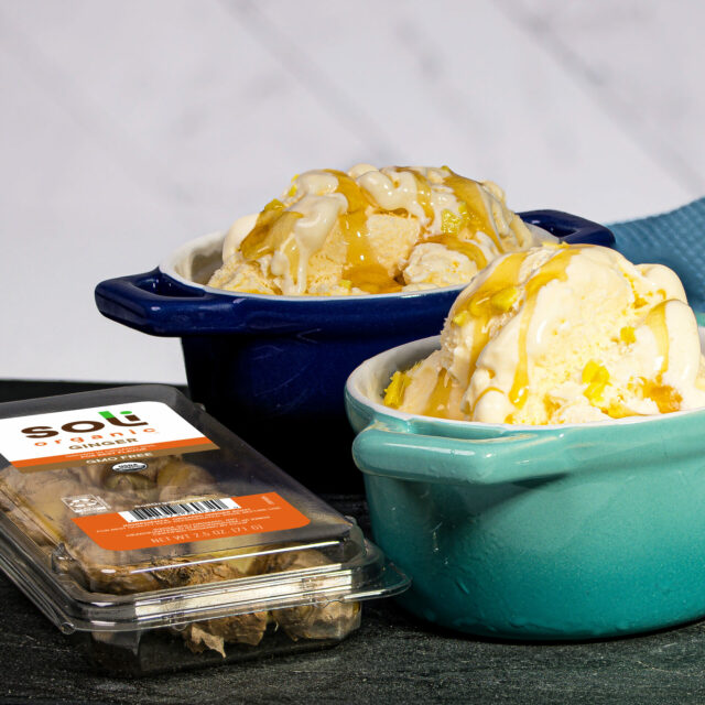 Image for Honey Ginger Swirl Ice Cream Sundaes